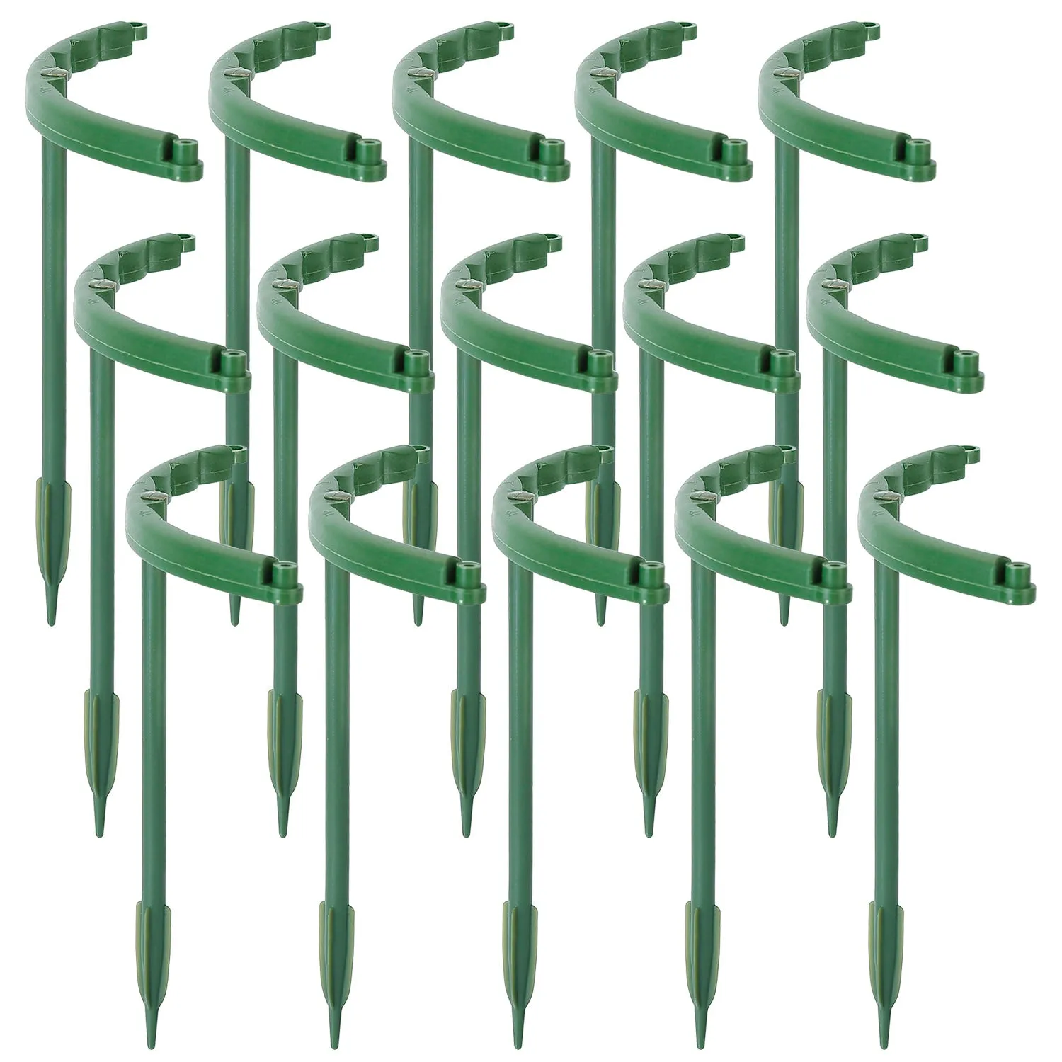 15-Piece: Garden Plant Support Stakes