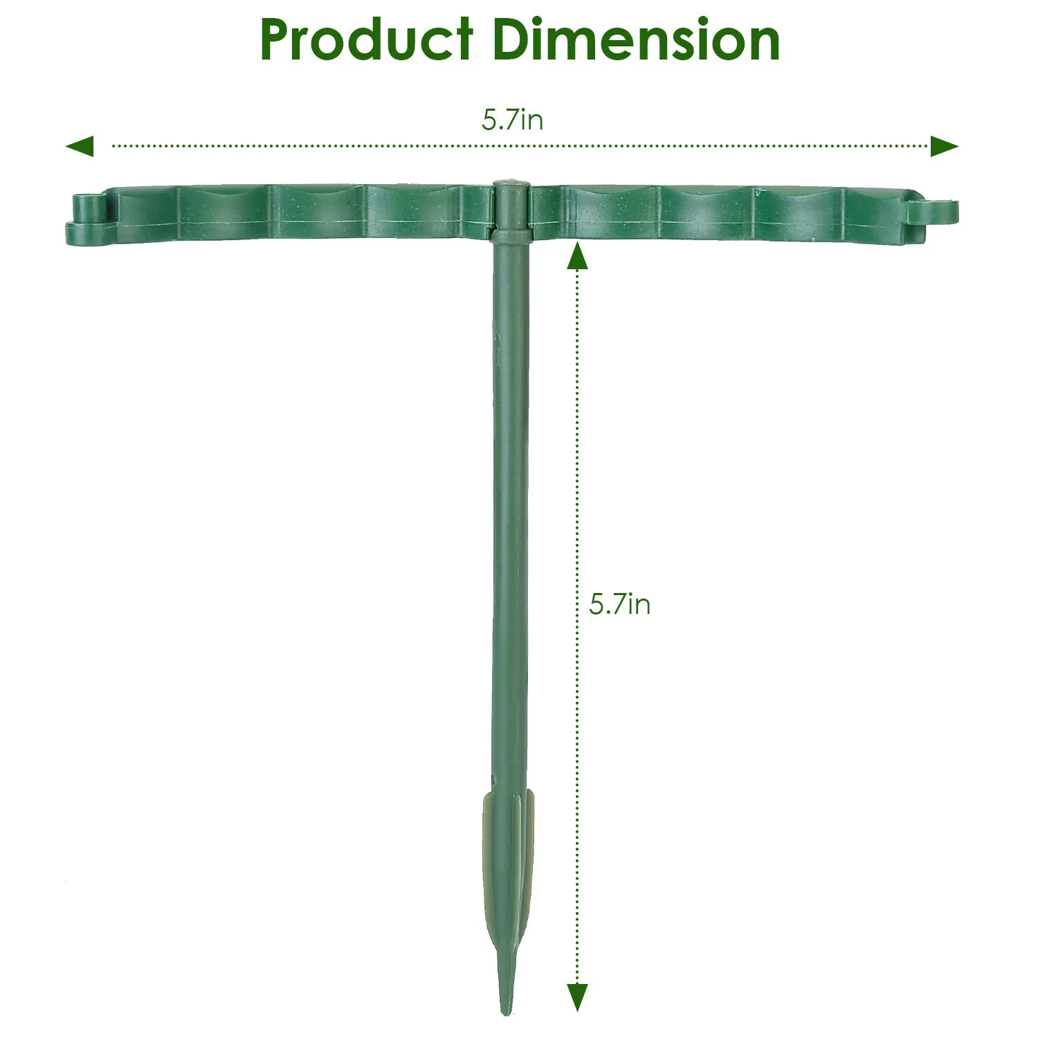 15-Piece: Garden Plant Support Stakes