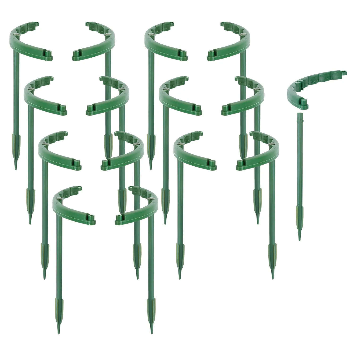 15-Piece: Garden Plant Support Stakes