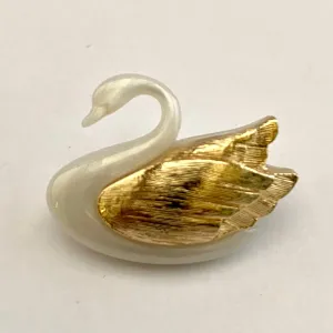 1985 Avon Graceful Swan Pin