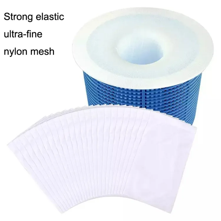 20pcs Swimming Pool Trash Cover Swimming Pool Skimmer Filter Anti-Fouling Cover