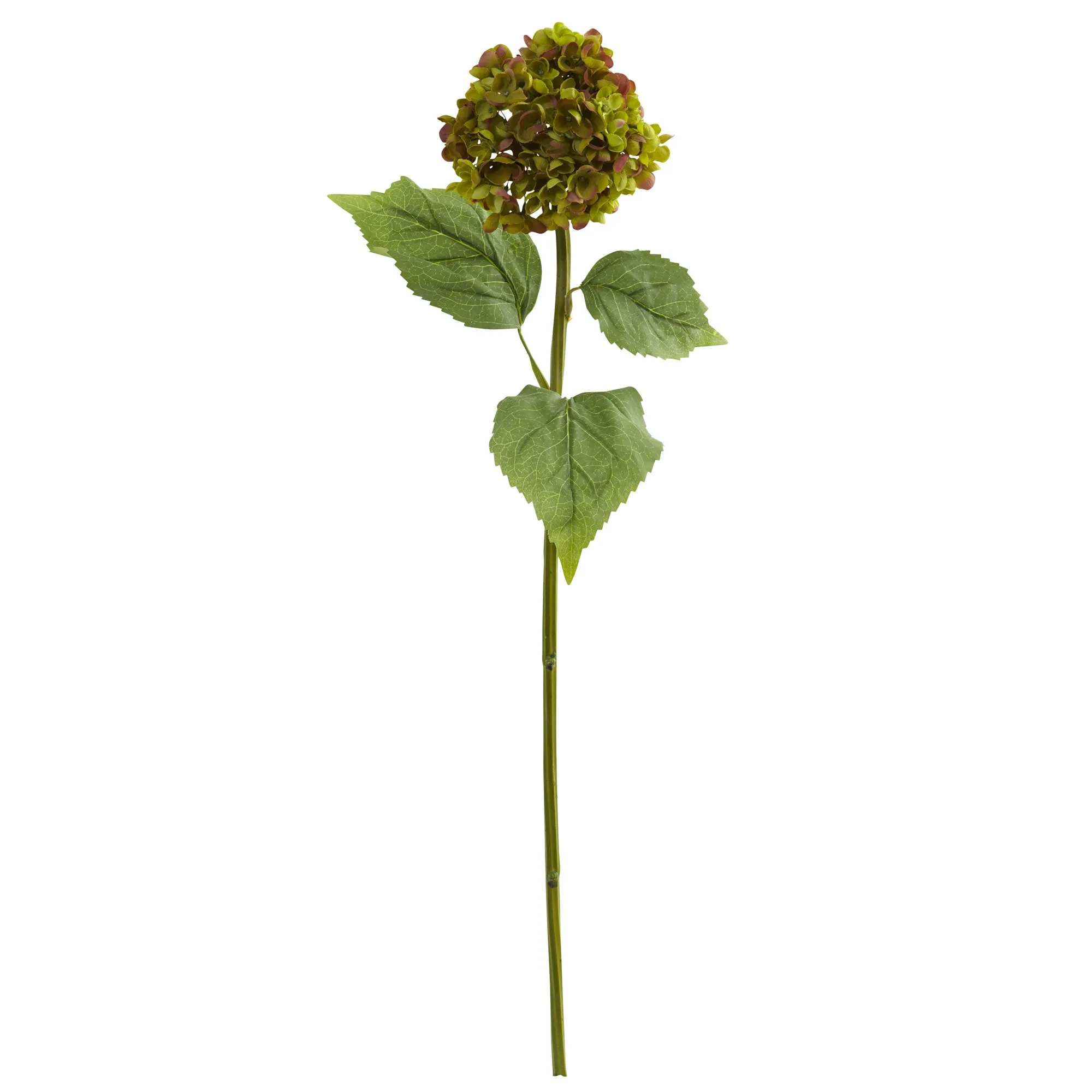 30" Artificial Hydrangea Flower (Set of 4) - Low Maintenance, Life-Like & Vibrant Silk Flowers For Busy People.