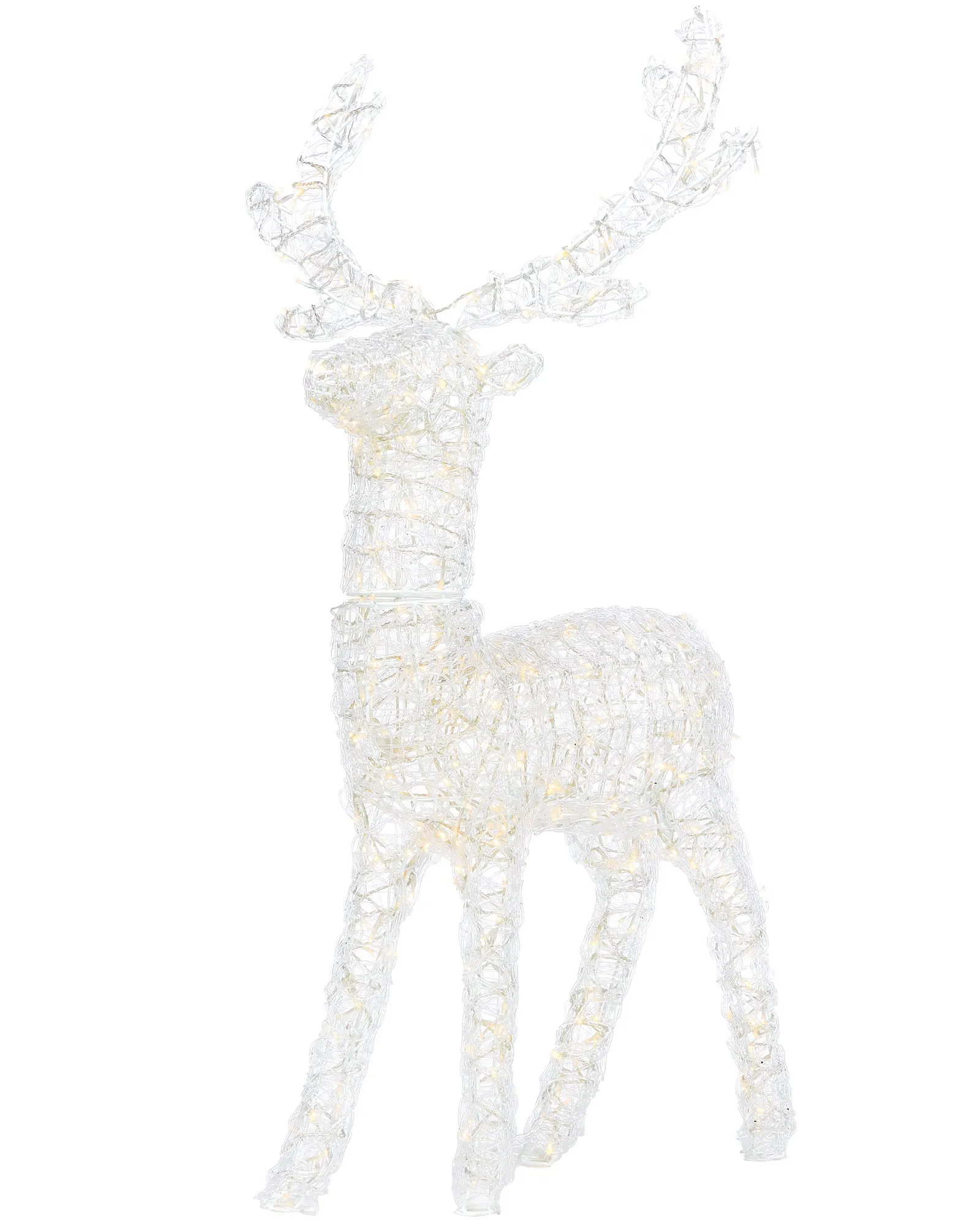 3D Acrylic Reindeer Decoration, 122 cm