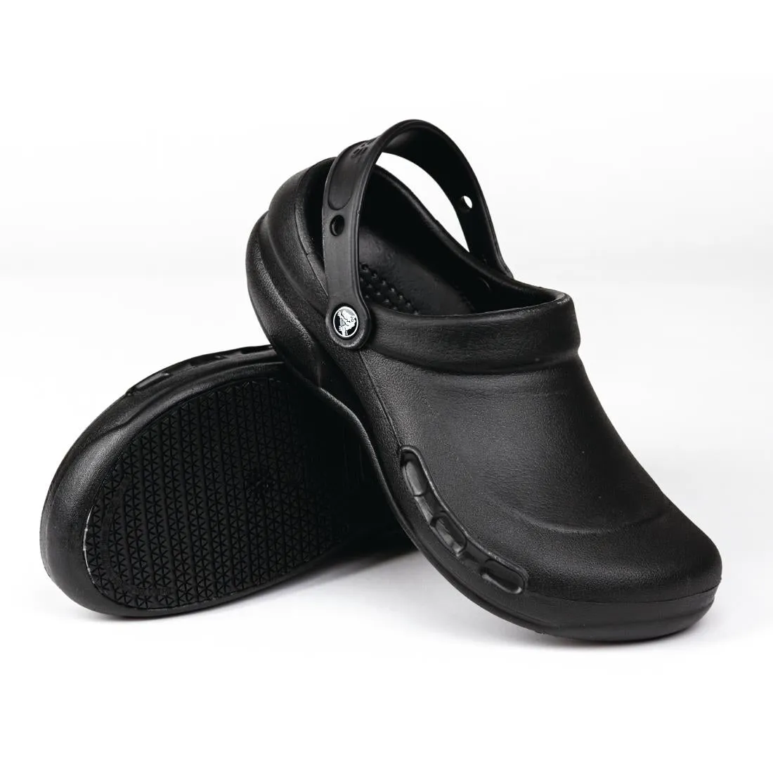 A946-36 Crocs Black Bistro Clogs