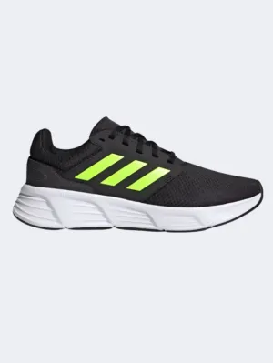 Adidas Galaxy 6 Men Running Shoes Black/Lemon/White