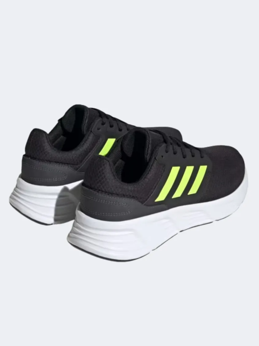 Adidas Galaxy 6 Men Running Shoes Black/Lemon/White