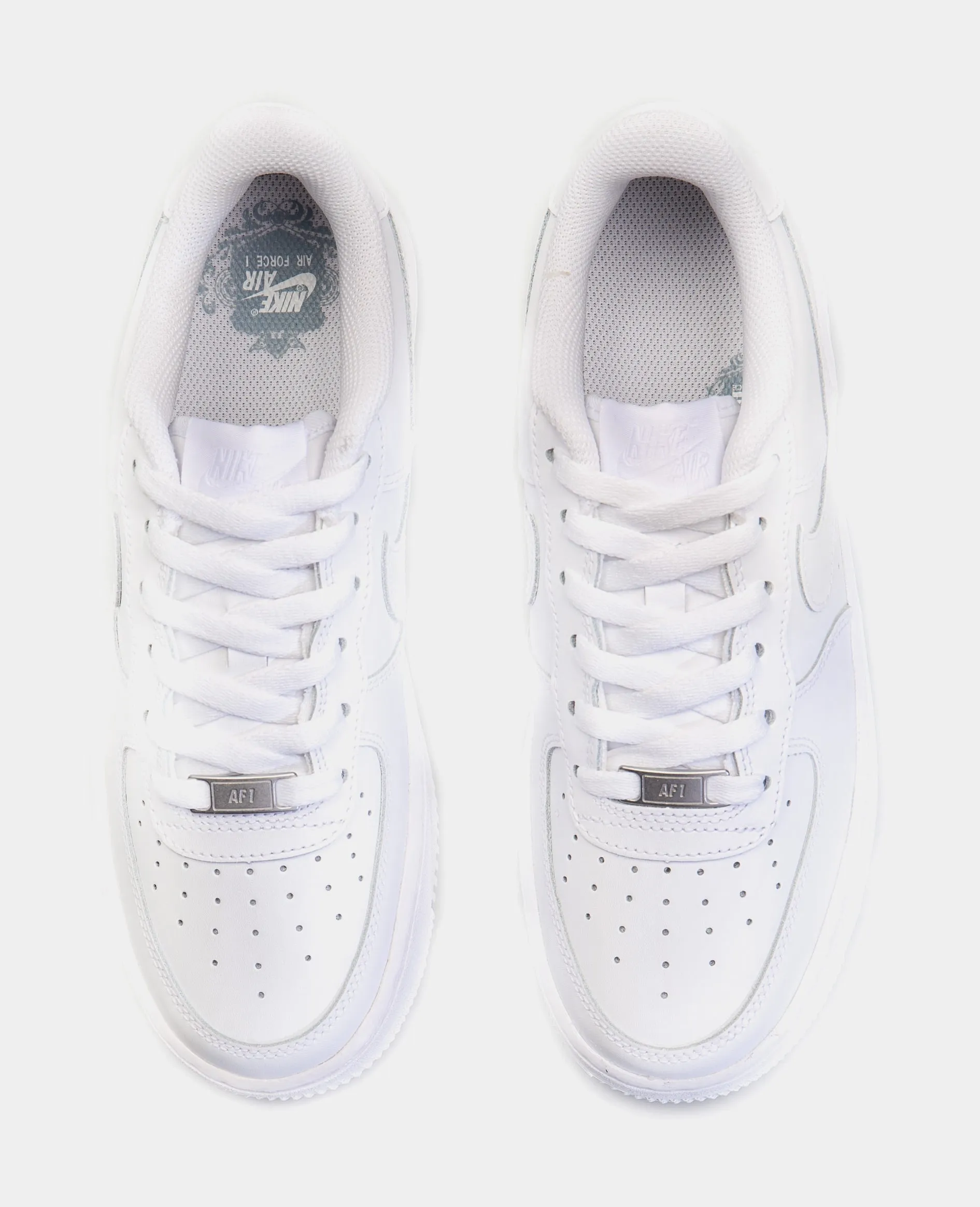 Air Force 1 Low LE Grade School Lifestyle Shoes (White)