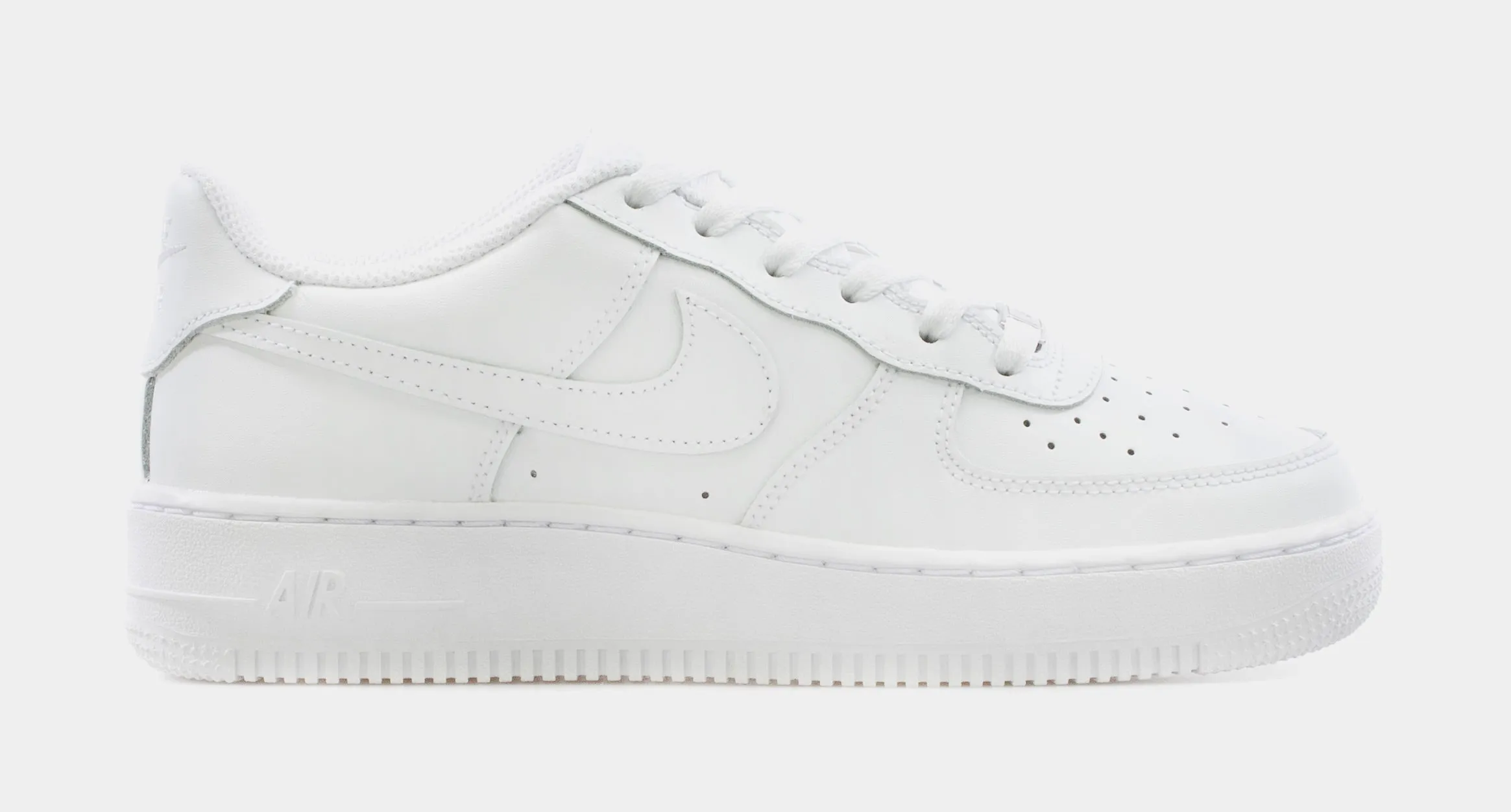 Air Force 1 Low LE Grade School Lifestyle Shoes (White)