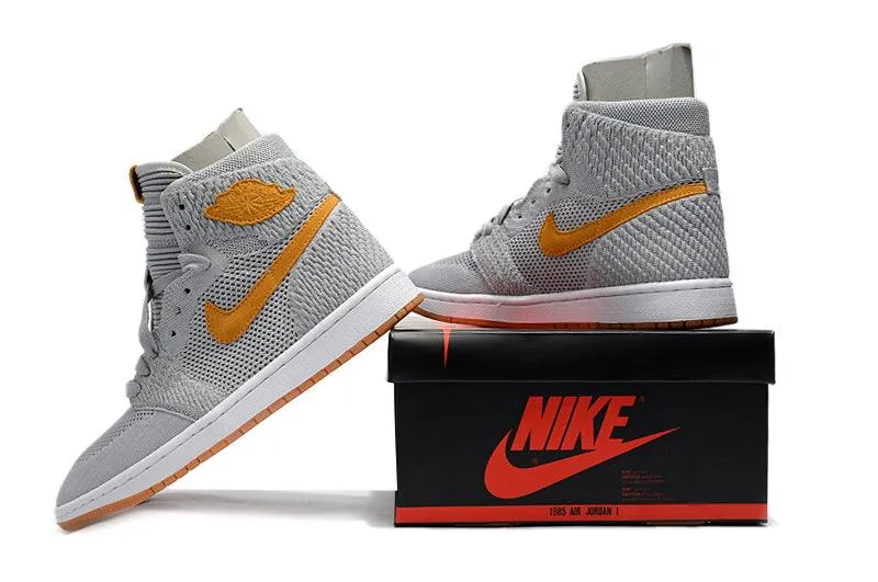 Air Jordan 1 Flyknit “Wolf Grey