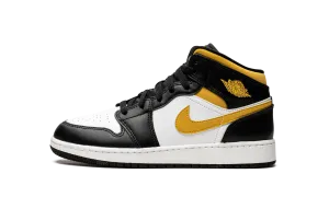 Air Jordan 1 Mid “Pollen/Black/White" GS