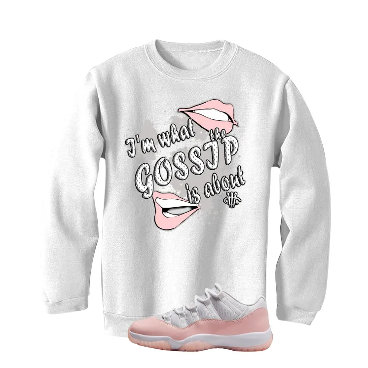 Air Jordan 11 Low WMNS Legend Pink White T-Shirt (Gossip)| illcurrency