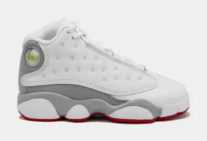 Air Jordan 13 Retro Wolf Grey Preschool Lifestyle Shoes (White/Grey) Free Shipping