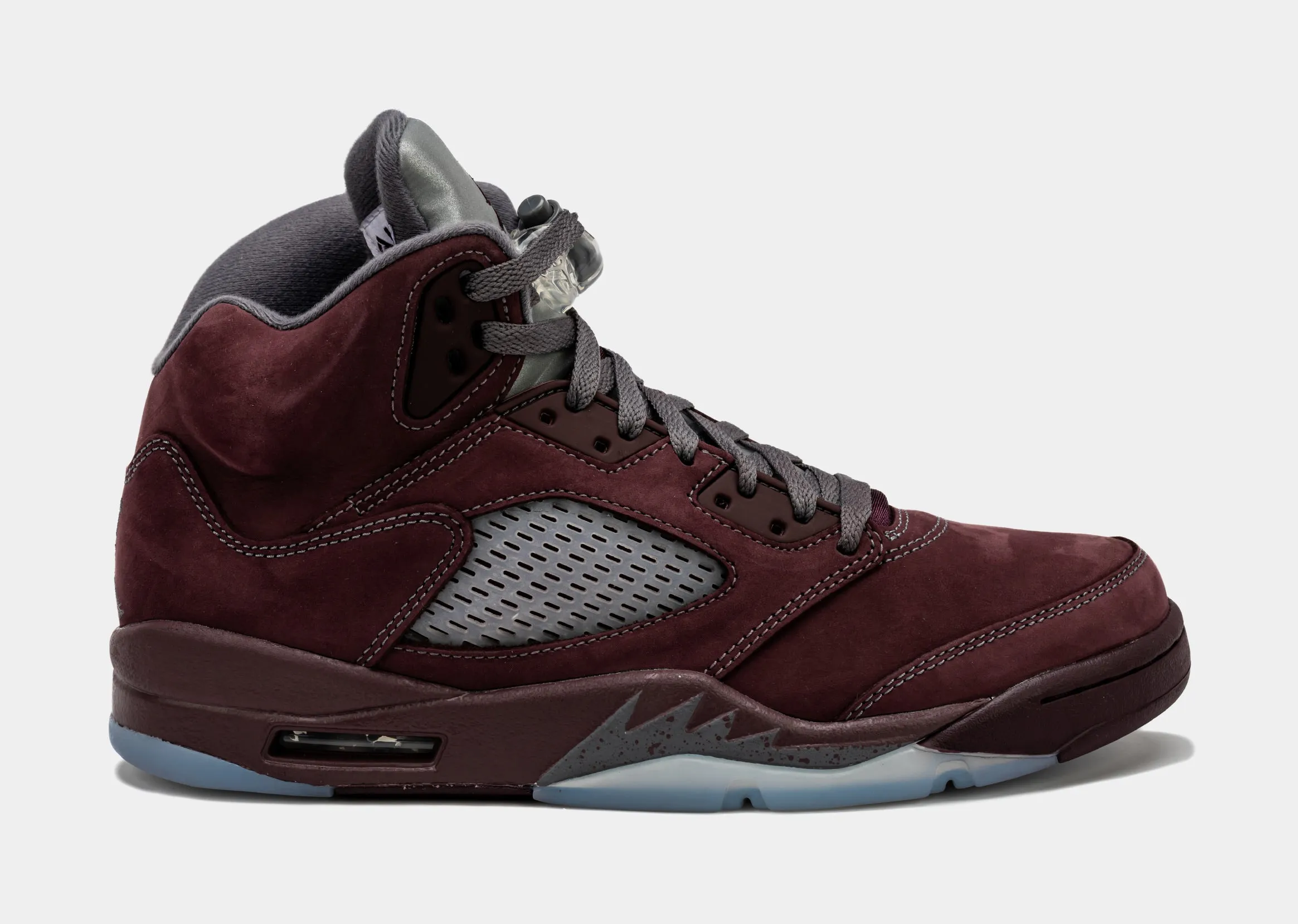 Air Jordan 5 Retro Burgundy Mens Lifestyle Shoes (Burgundy)