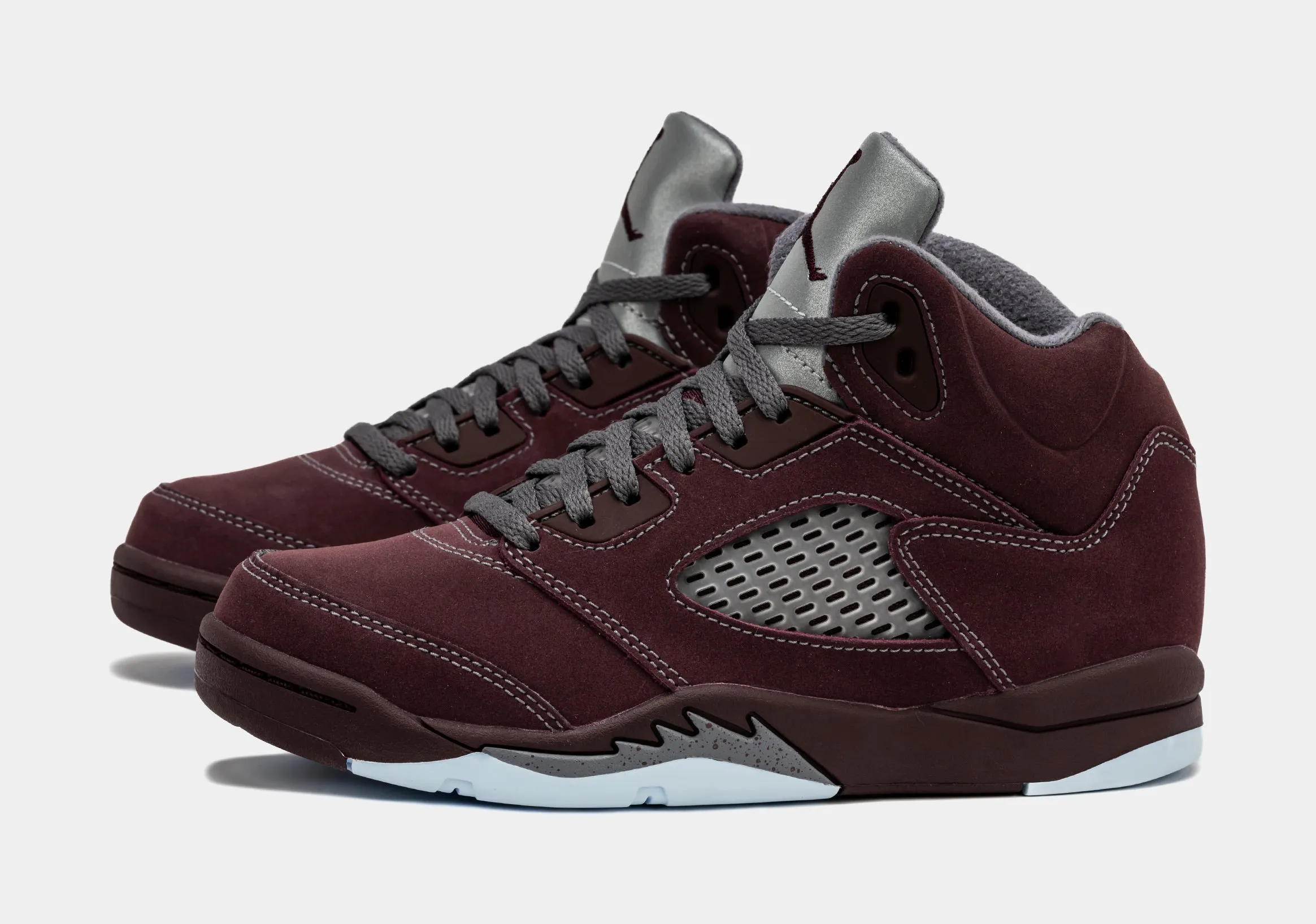 Air Jordan 5 Retro SE Burgundy Preschool Lifestyle Shoes (Burgundy)