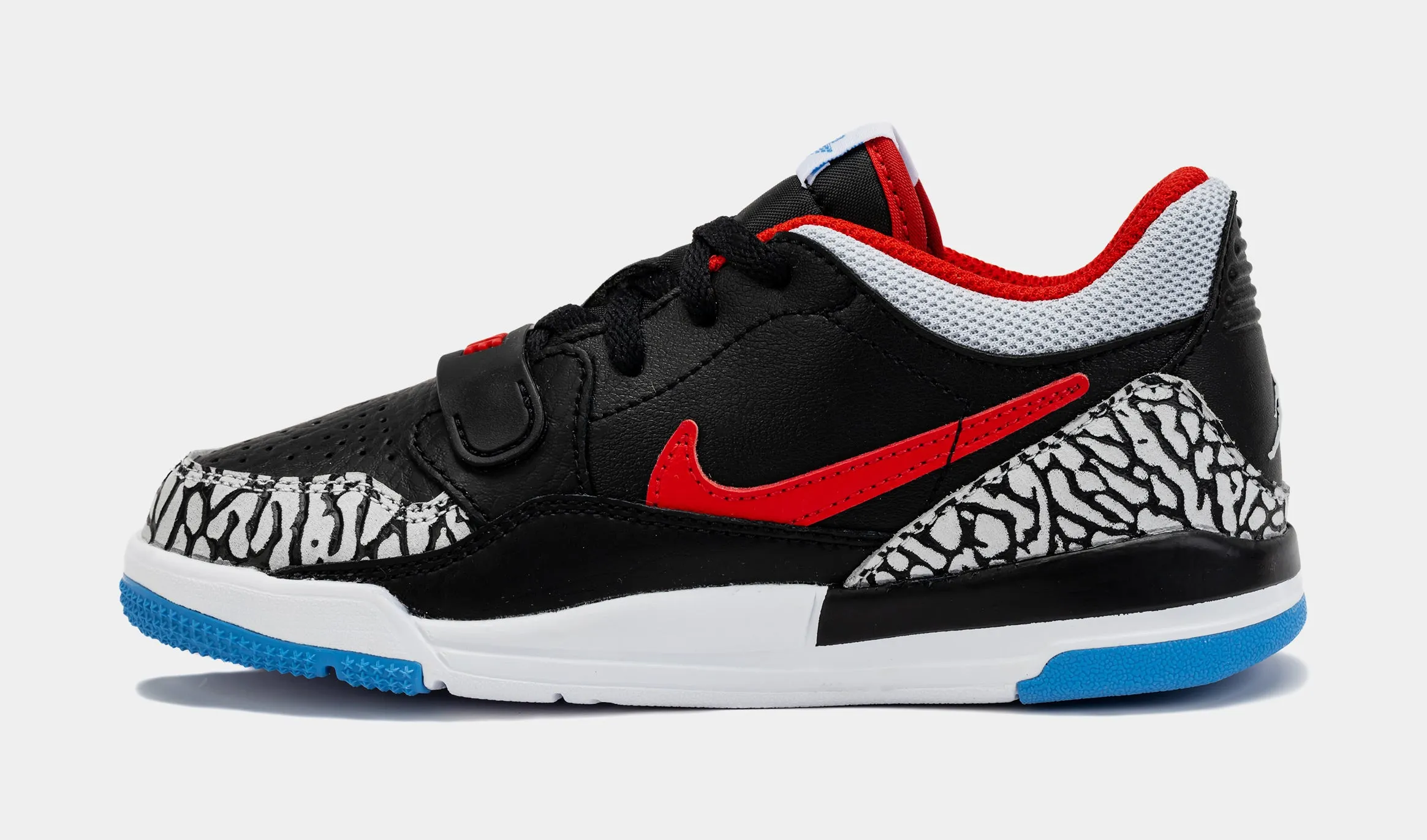 Air Jordan Legacy 312 Low Preschool Basketball Shoes (Black/Blue)