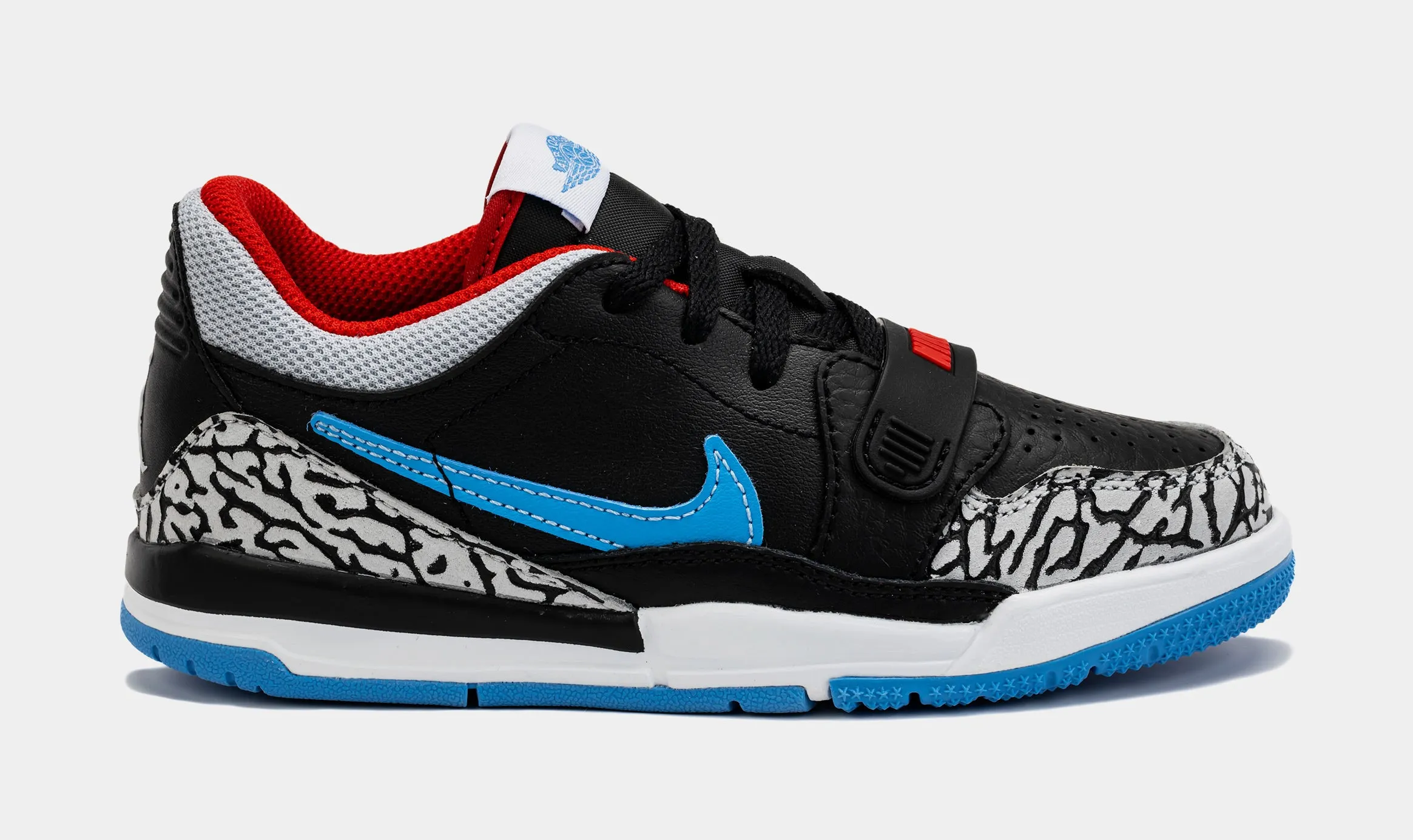 Air Jordan Legacy 312 Low Preschool Basketball Shoes (Black/Blue)