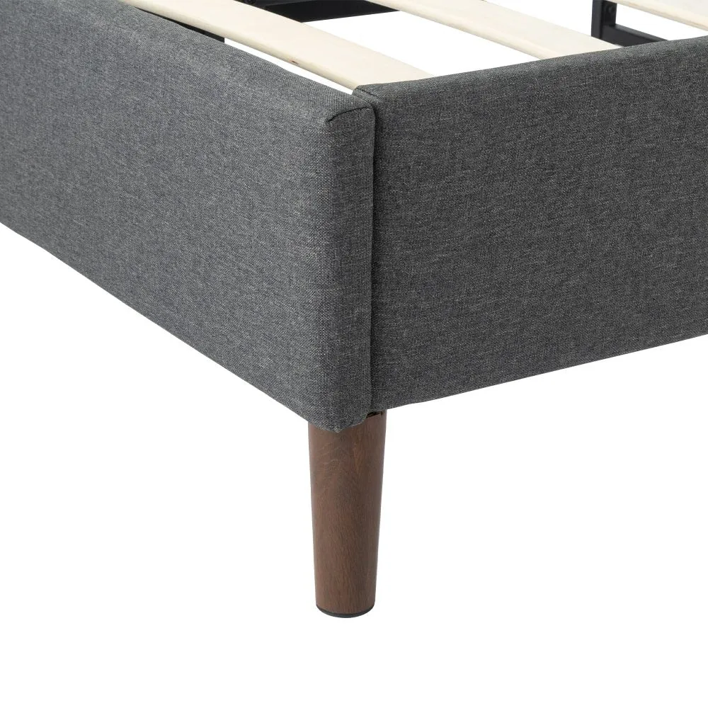 Alexandra Single Bed Base Dark Grey