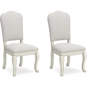 Arlendyne Side Chair - Antique White - (D980-01)