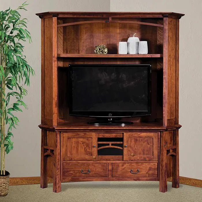 Artesa Amish Corner Entertainment Center