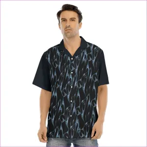 Bay Men's Hawaiian Shirt With Button Closure