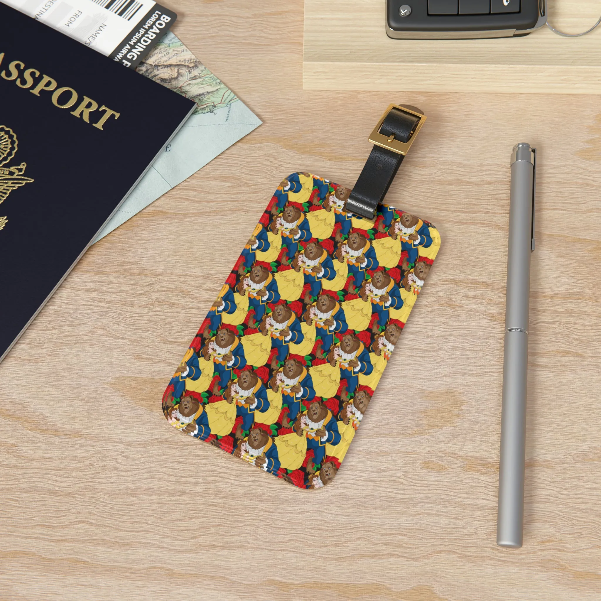 Beauty And The Beast Dancing Beauty Luggage Tag