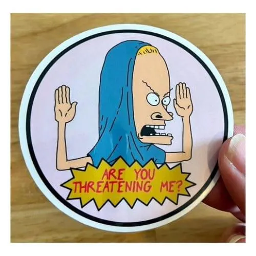 Beavis and Butt-Head: Cornholio - Sticker