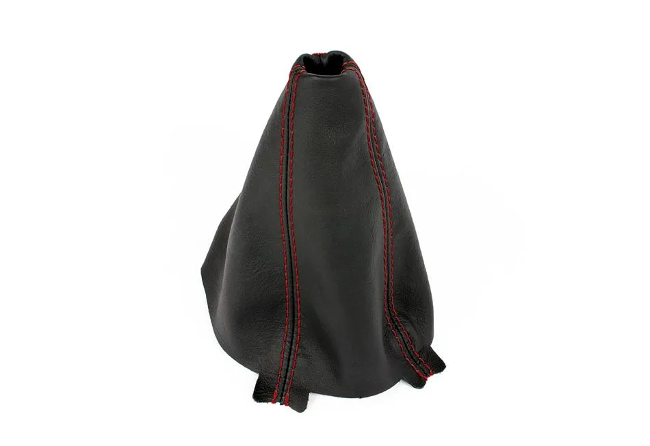 BFI B6 / B7 Manual Shift Boot (Red Alcantara / Black Stitch) - CLEARANCE