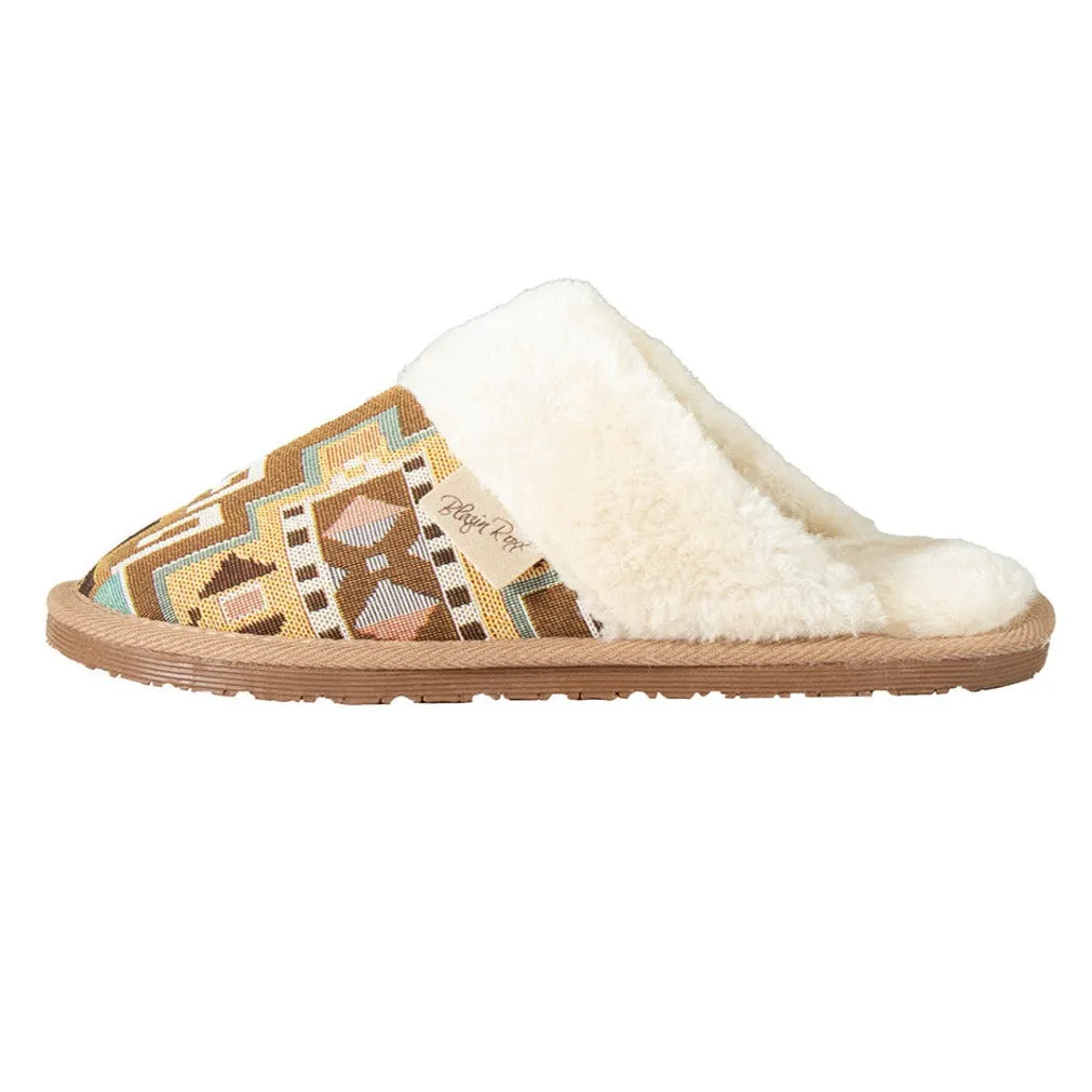 Blazin Roxx Women's Cassie Slide Slippers in Southwest Earth