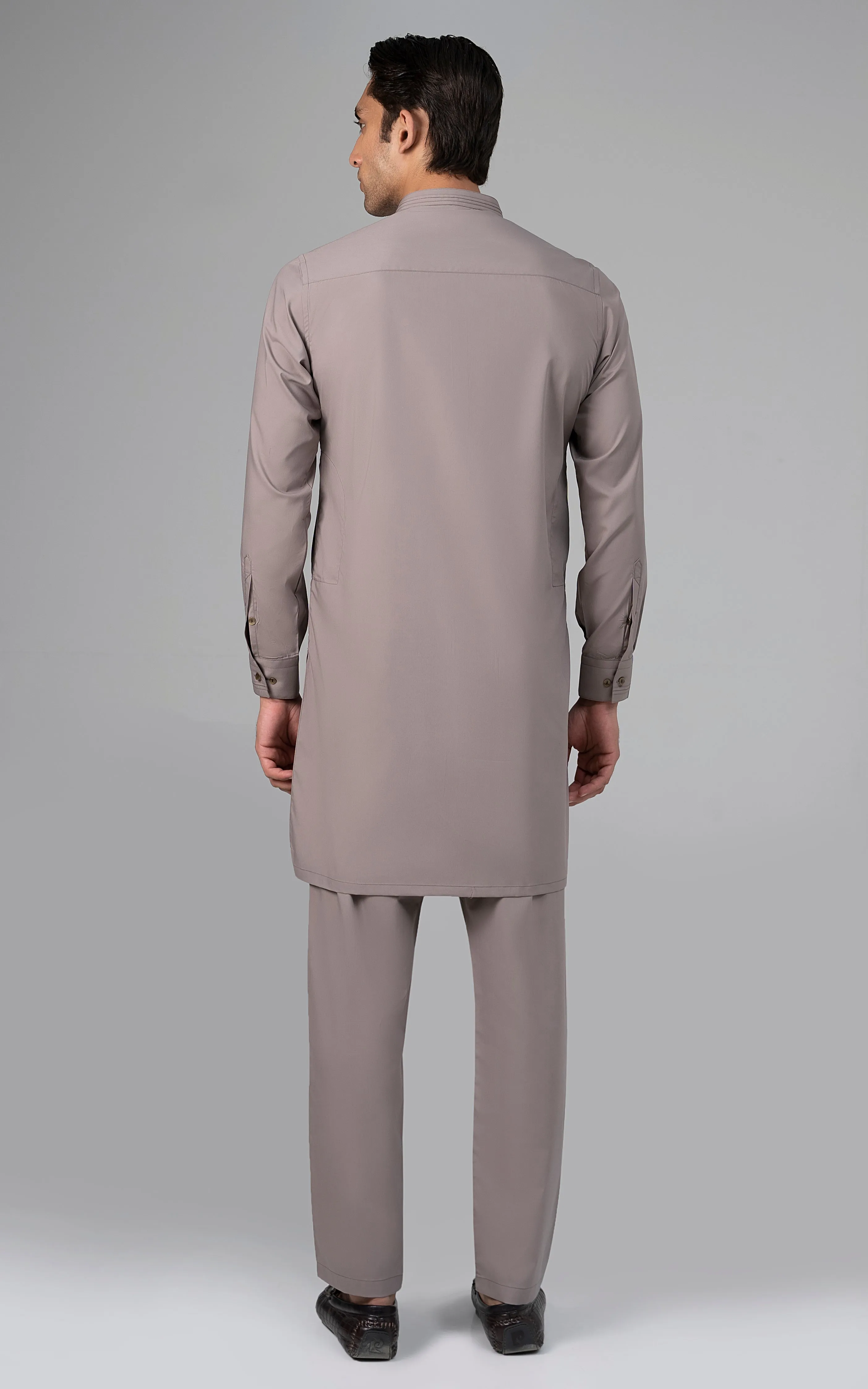 BLENDED KURTA PAJAMA - PREMIUM COLLECTION LIGHT MOCHA