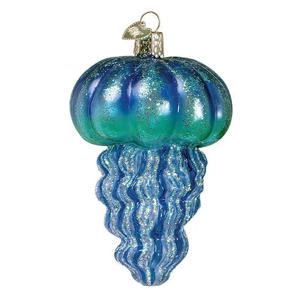 Blue Jellyfish Ornament