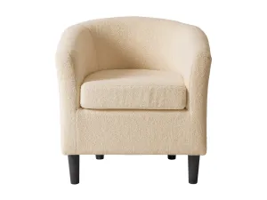 Boucle Barrel Chair