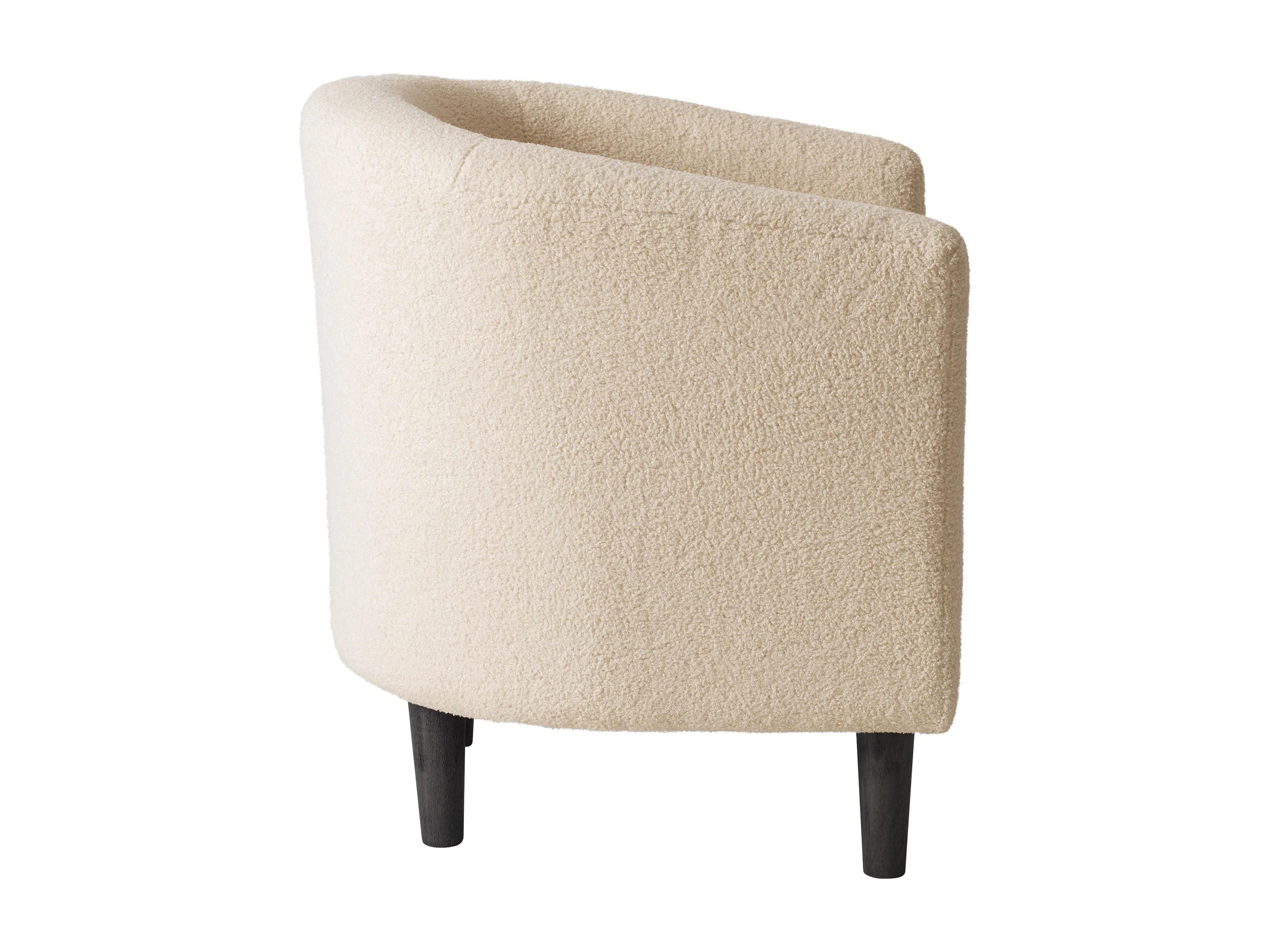 Boucle Barrel Chair