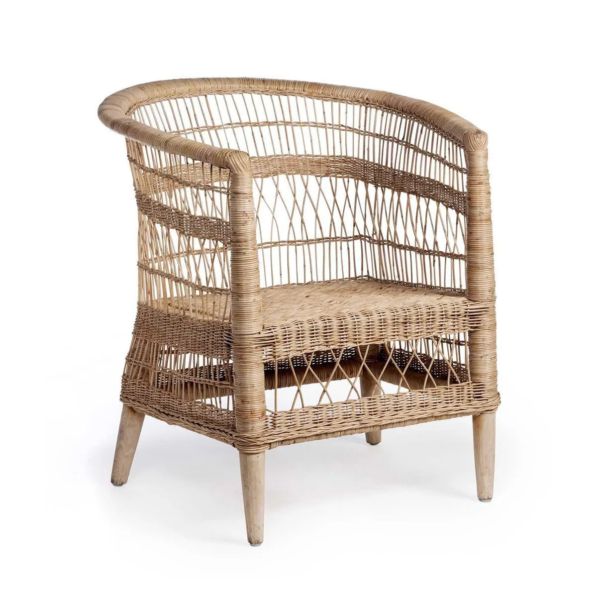 Brenna Rattan Chair