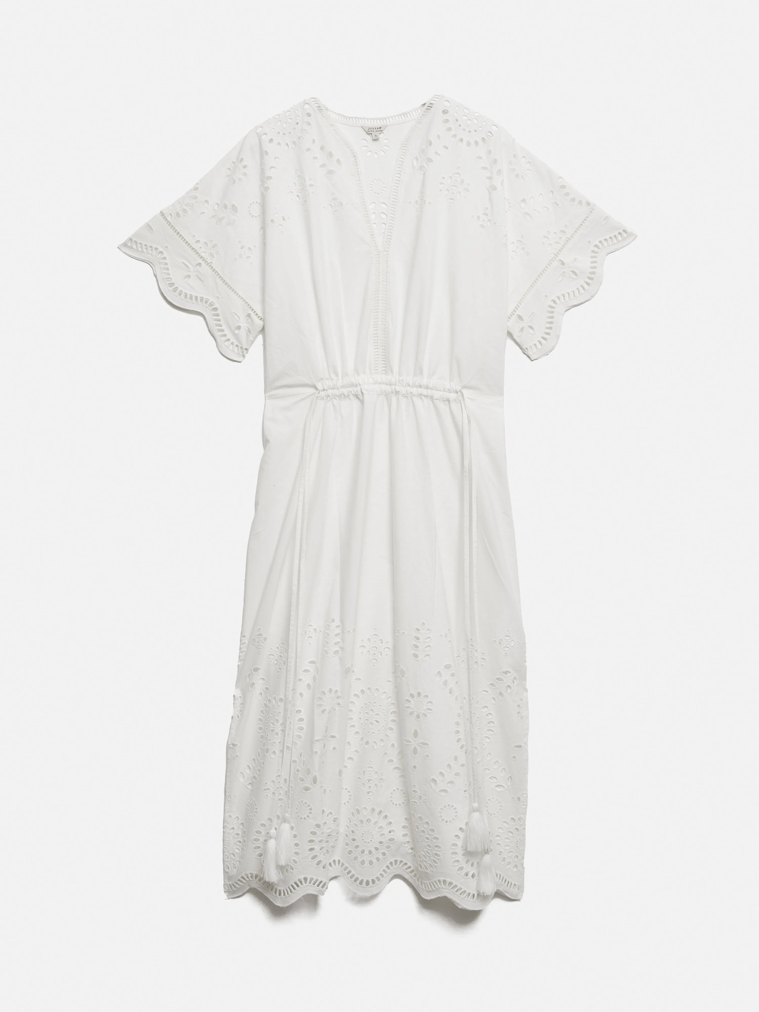 Broderie Kaftan | White