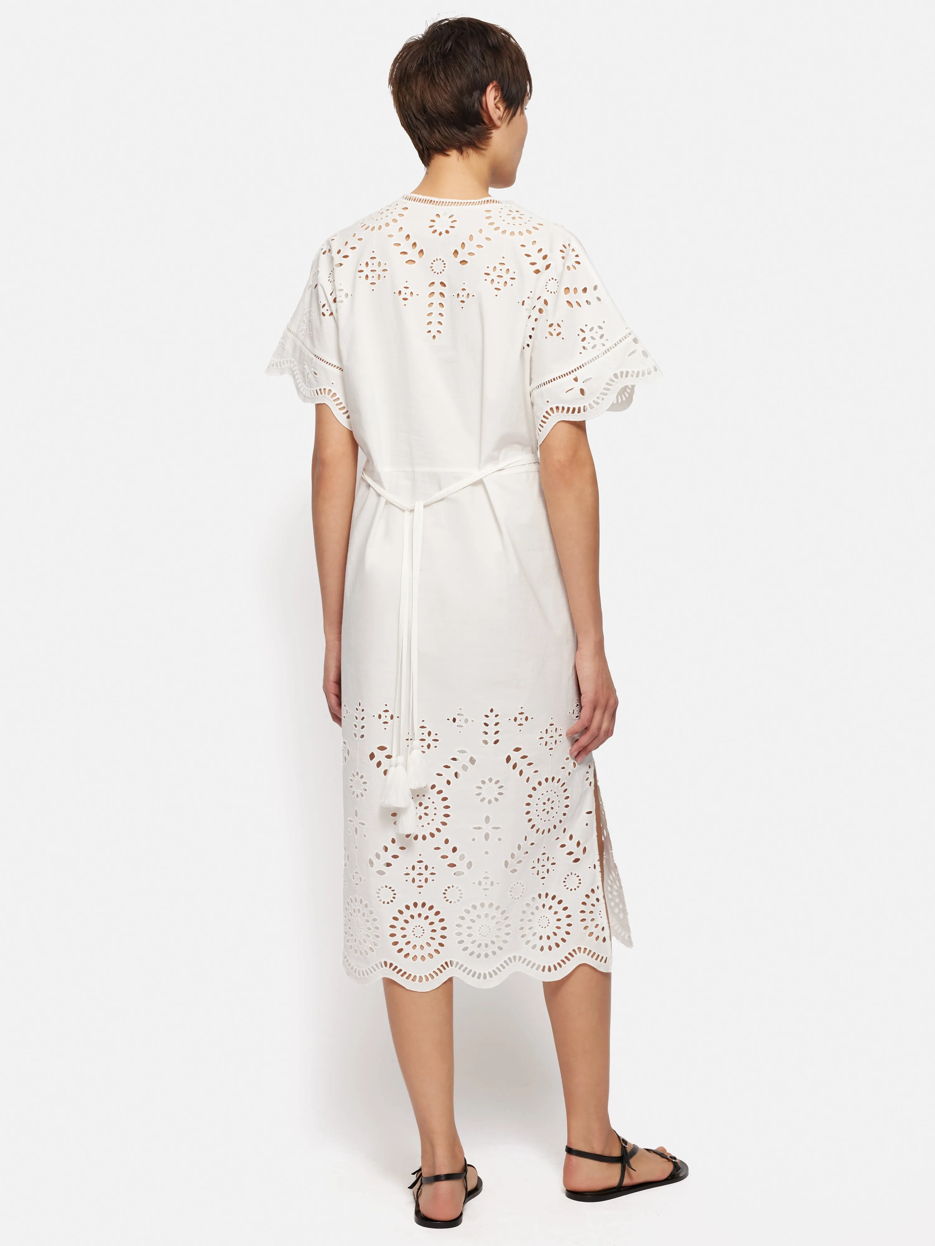 Broderie Kaftan | White