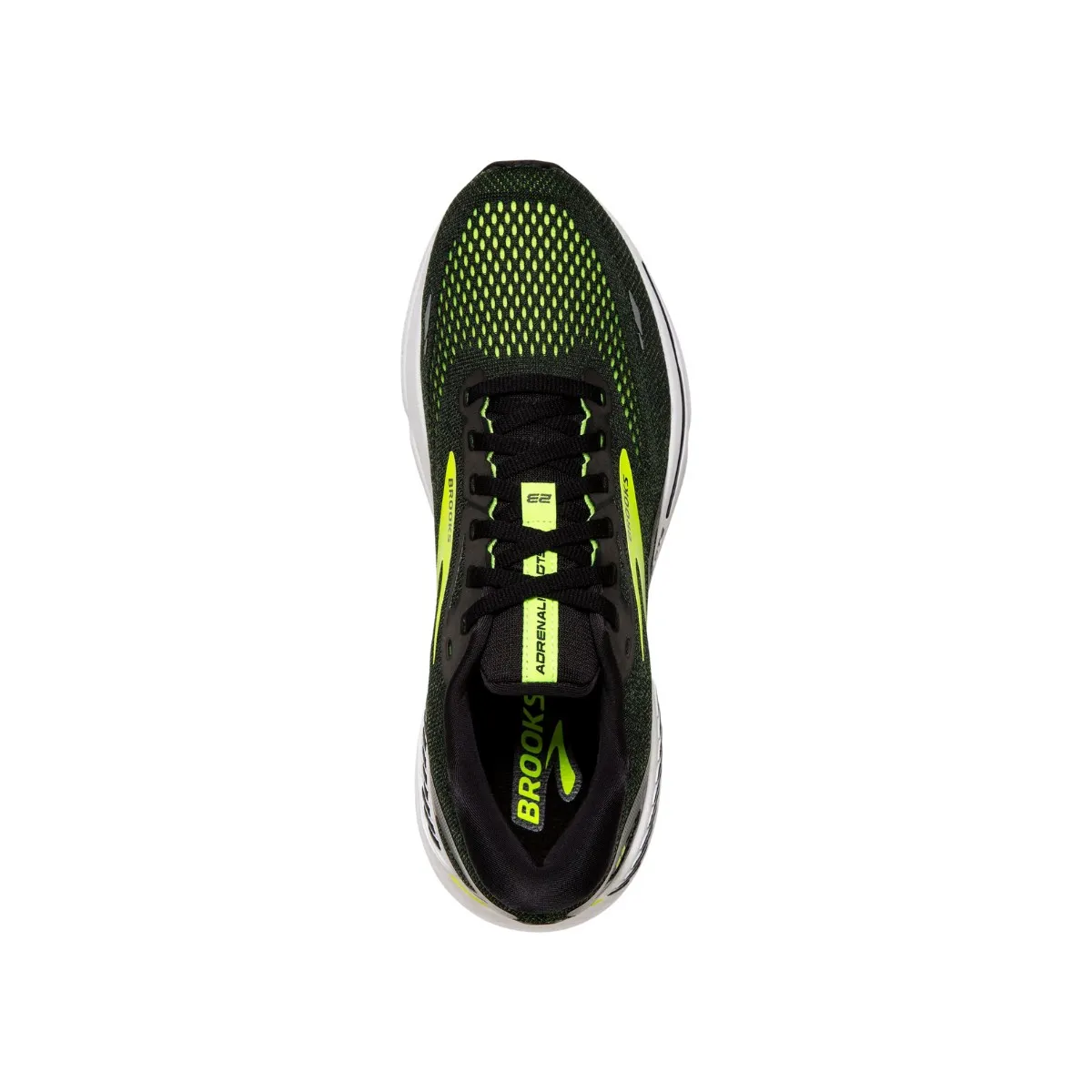 Brooks Adrenaline GTS 23 Black Yellow Shoes