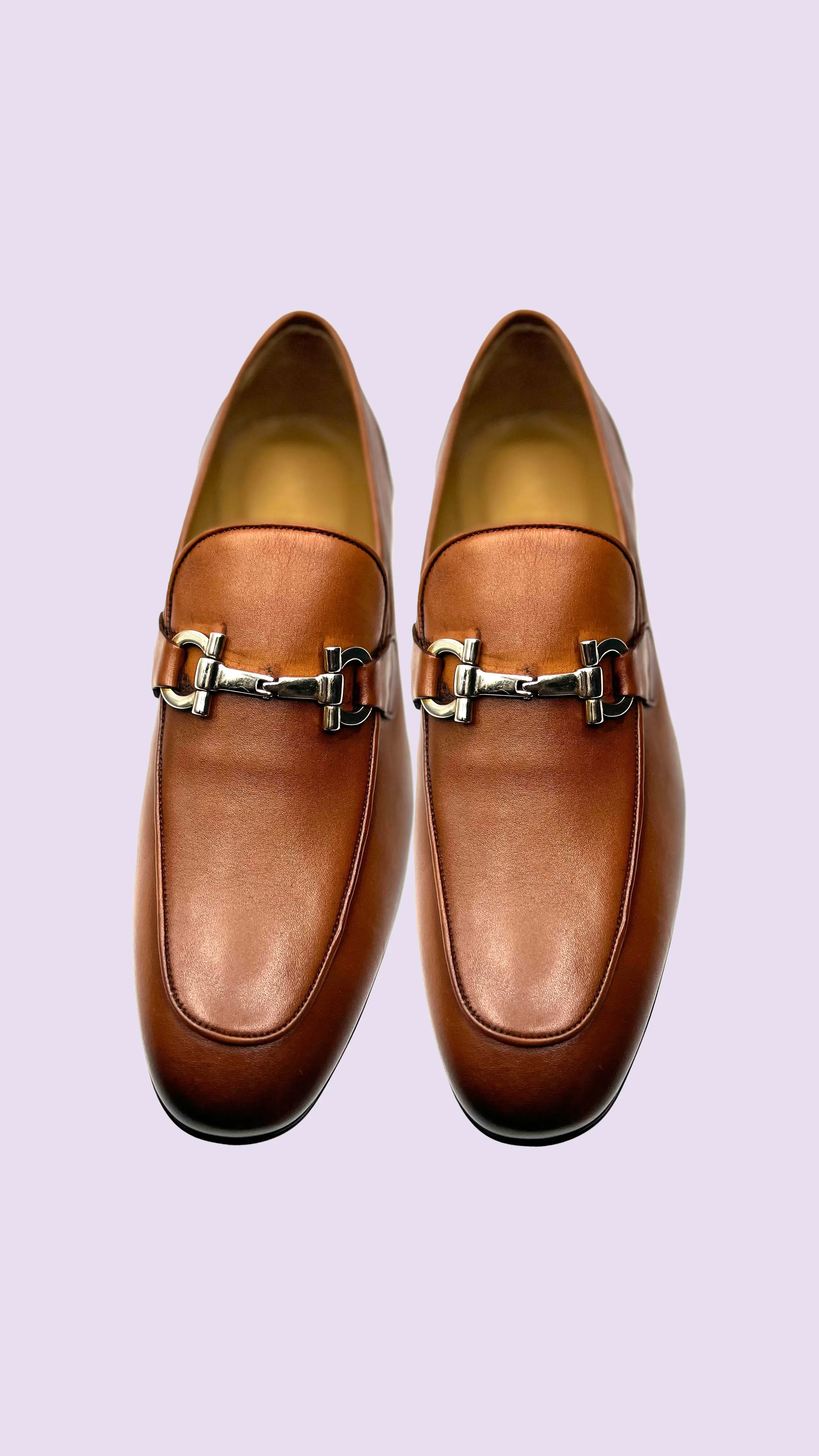 brown shoes