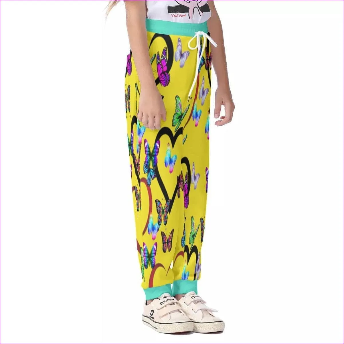 Butterfly Love Kids Casual Pants