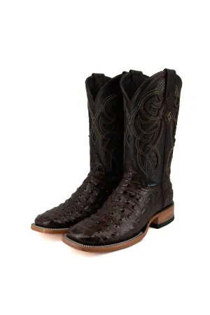 Caiman Hornback Square Toe Cowboy Boot