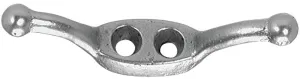 Campbell 4015 Series T7655412 Rope Cleat, Nickel :EA: QUANTITY: 10