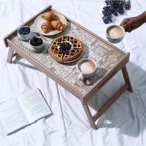 Casablanca Bed Tray Geometric Pattern