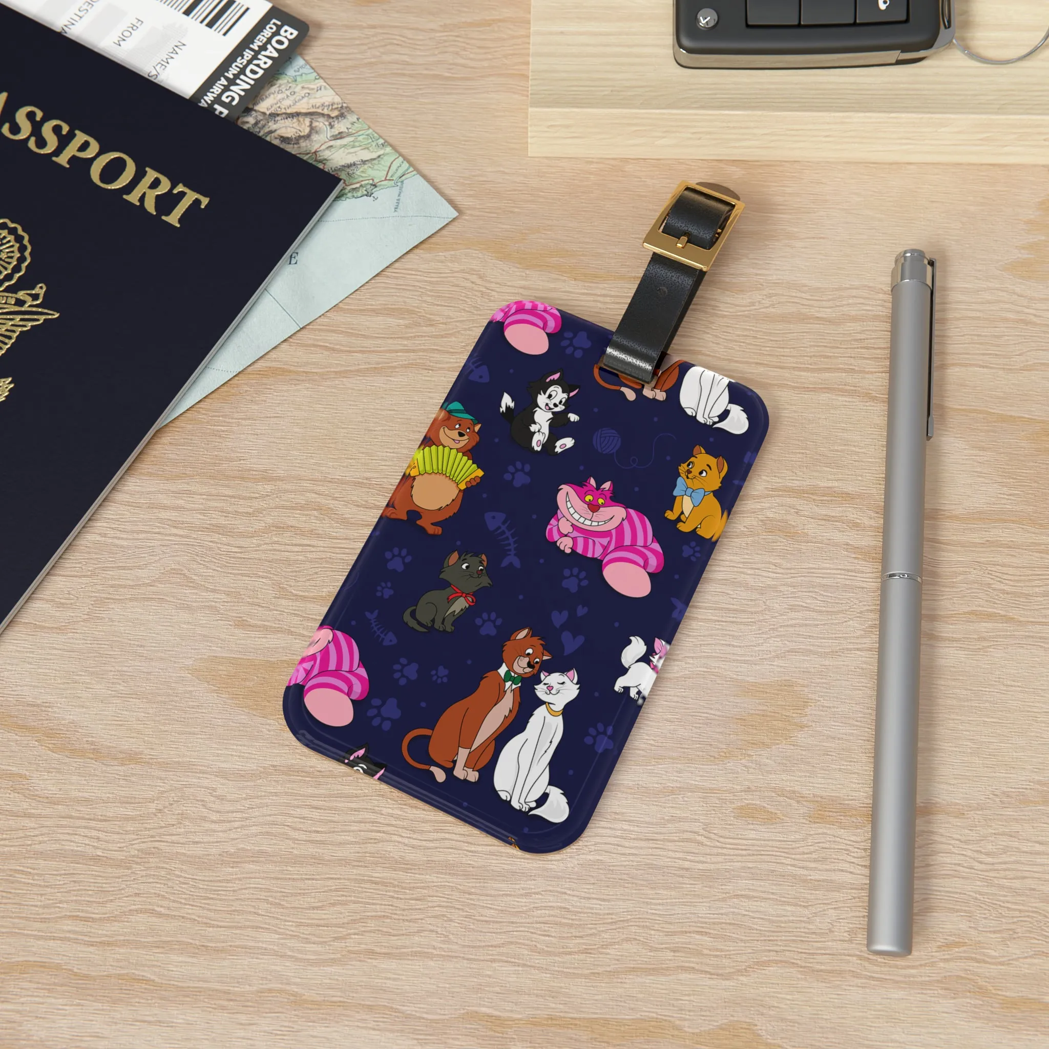 Cat Favorites Luggage Tag