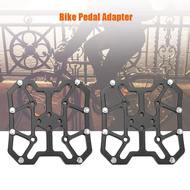 Clipless pedal platform adapters - light &amp; durable