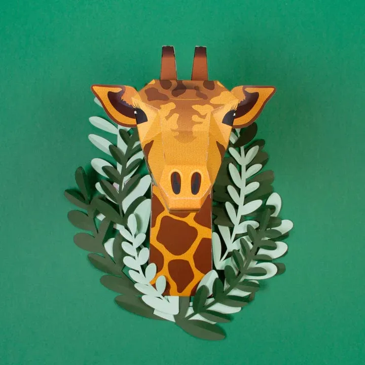 Create Your Own Gentle Giraffe Head