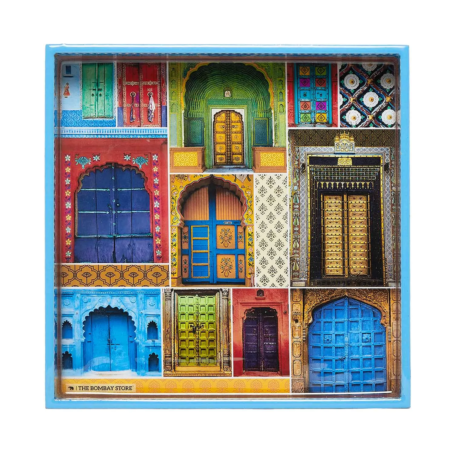 Dwaar Square Enamel Small Tray