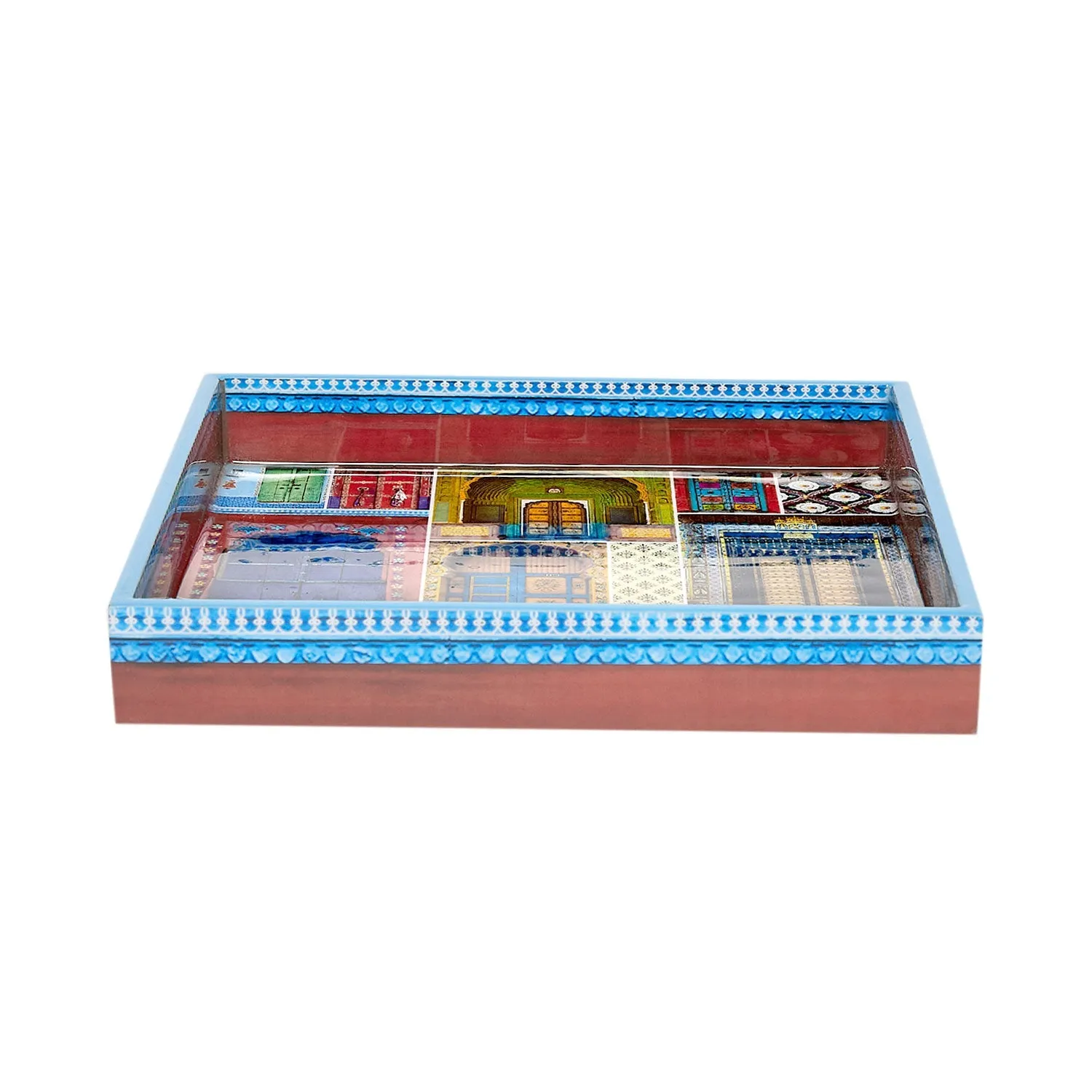 Dwaar Square Enamel Small Tray