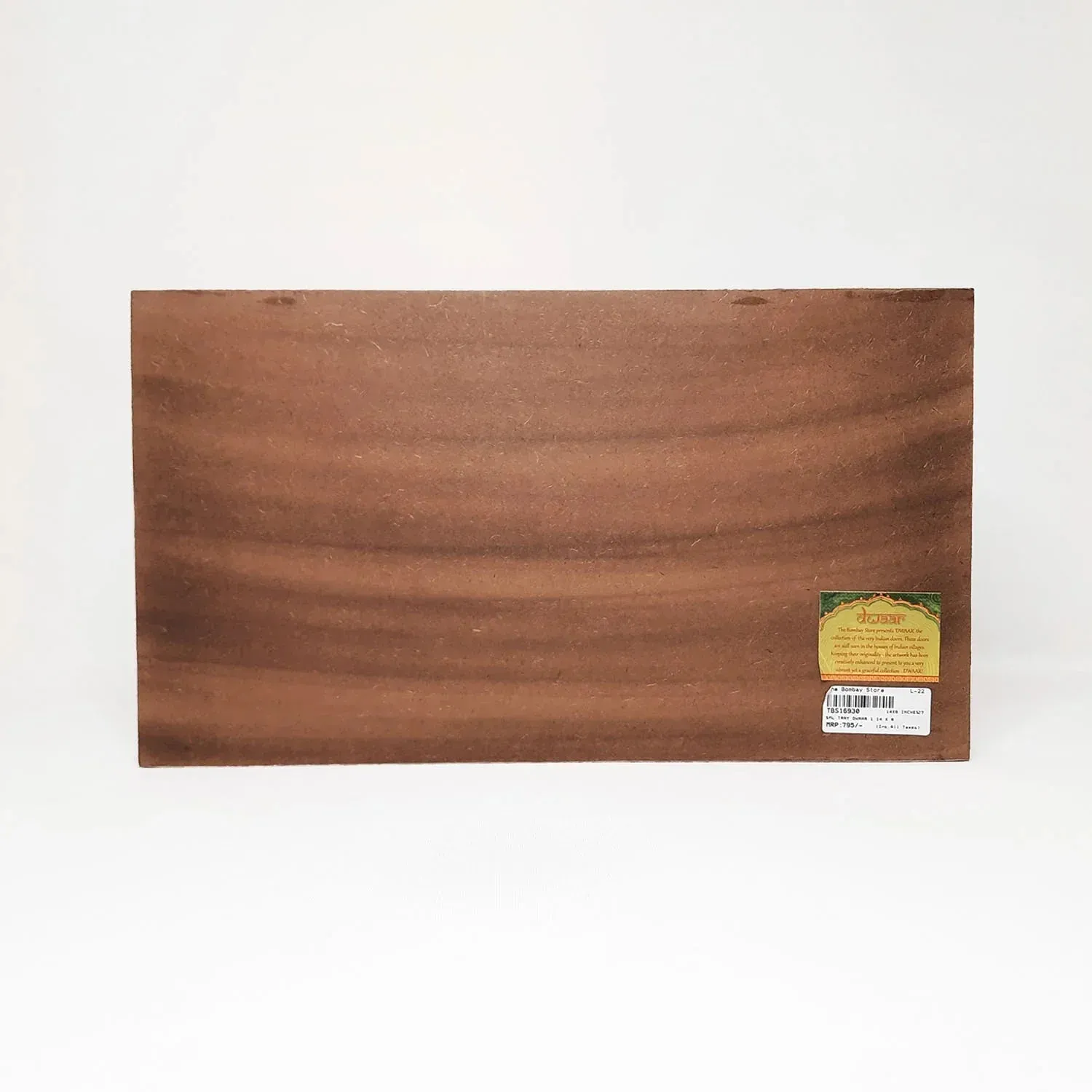 'Dwaar' Wooden Tray Large By Trendia Decor