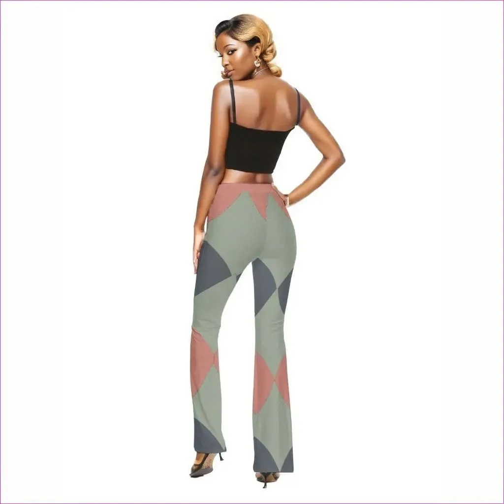 Eclectic Womens Skinny Flare Pants