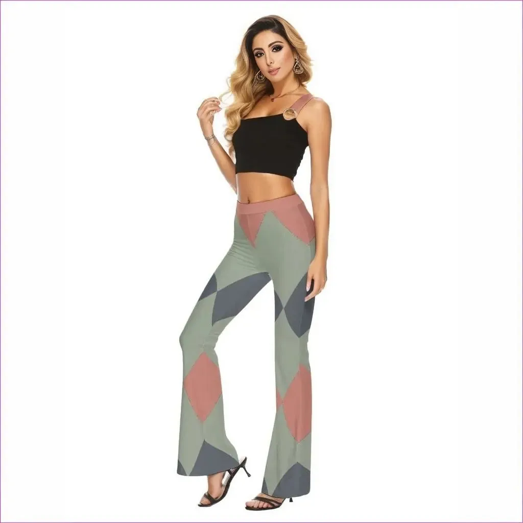 Eclectic Womens Skinny Flare Pants