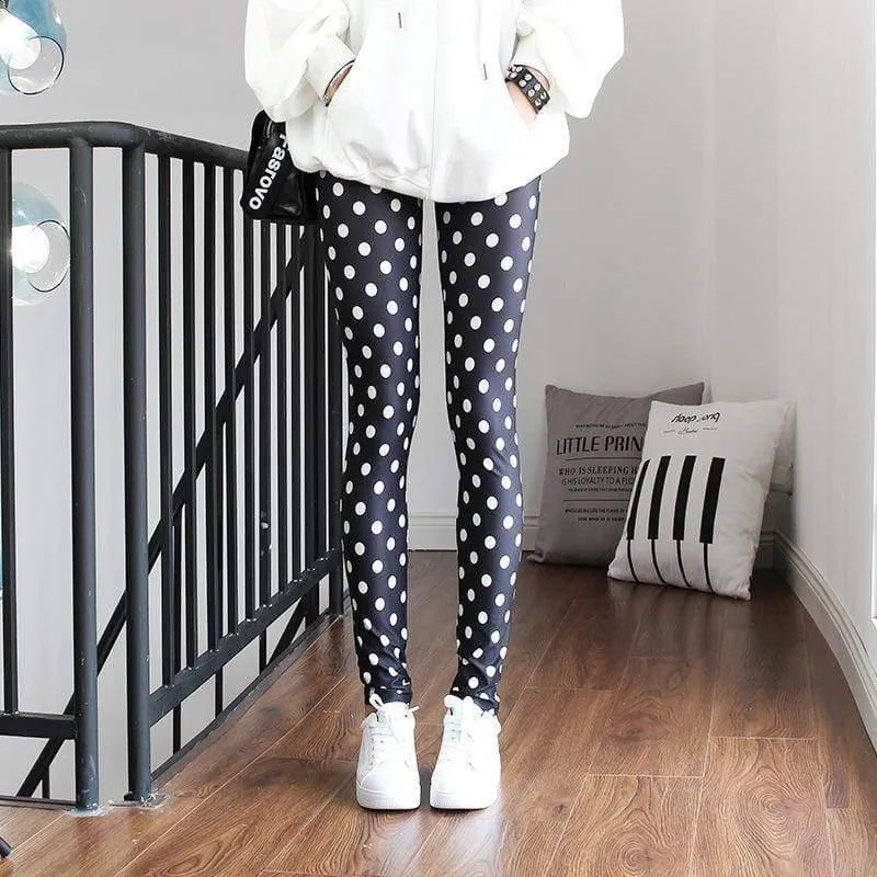 Fashion Leggings Casual Highly Elastic and Colorful